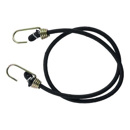 Pipers Pit 40 in. Super Heavy Duty Black Bungee Cord, 10PK PI2512629